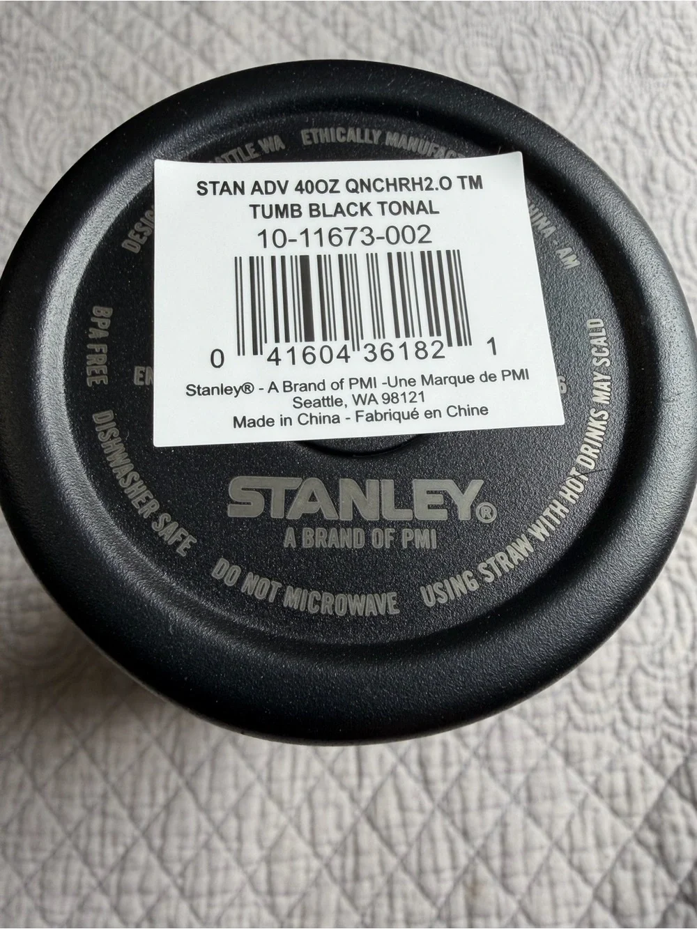 40oz Stanley with personalized engraving - Picture 5 of 5